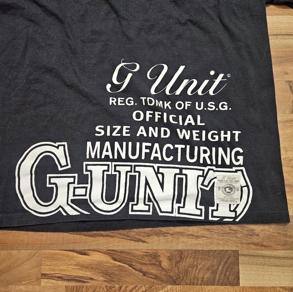 Vintage G-Unit T-Shirt 3XL Black Heavyweight Tools of the Trade Hip Hop Y2K - Picture 8 of 10